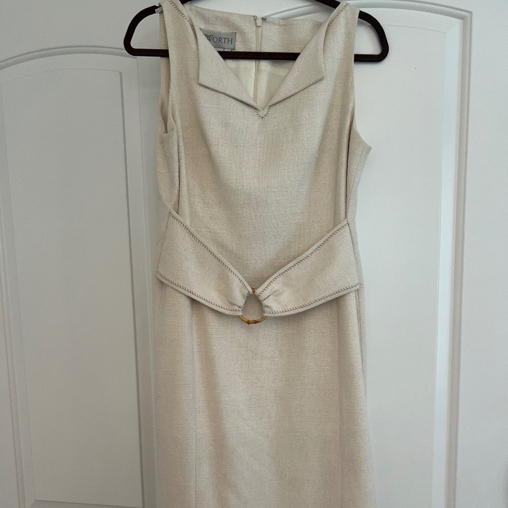 W by Worth Silk Dress Size 8 Great Condition